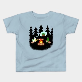 Scary Campfire Stories Kids T-Shirt